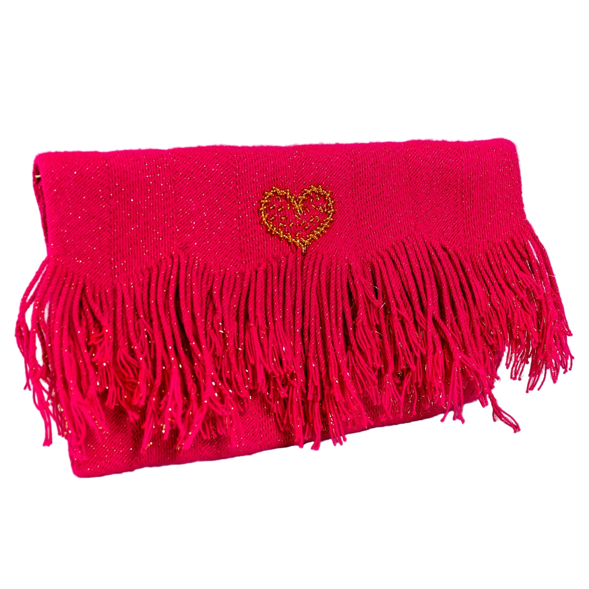 Monte Shiny Clutch - SolAzul Handmade