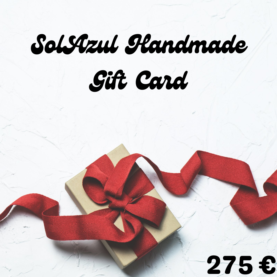 SolAzul Handmade gift card